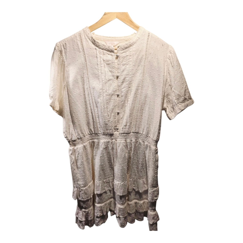 LC Lauren Conrad Sz. 2xl Ivory Summer Dress Nwt
